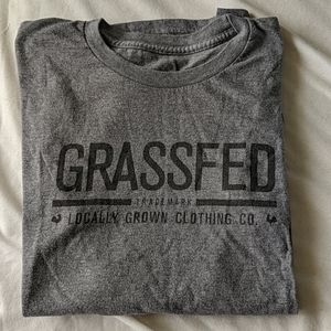 Grey Grassfed t-shirt